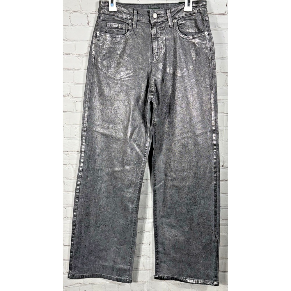 Wild Fable High-Rise Baggy Relaxed Fit Jeans Women's Size 6 Gray‎